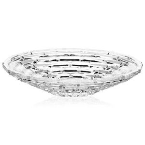 NEW MIKASA Palazzo Crystal 13" Centerpiece Platter